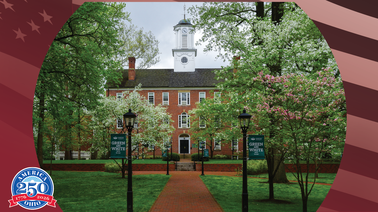 photo of building on the campus of Ohio University