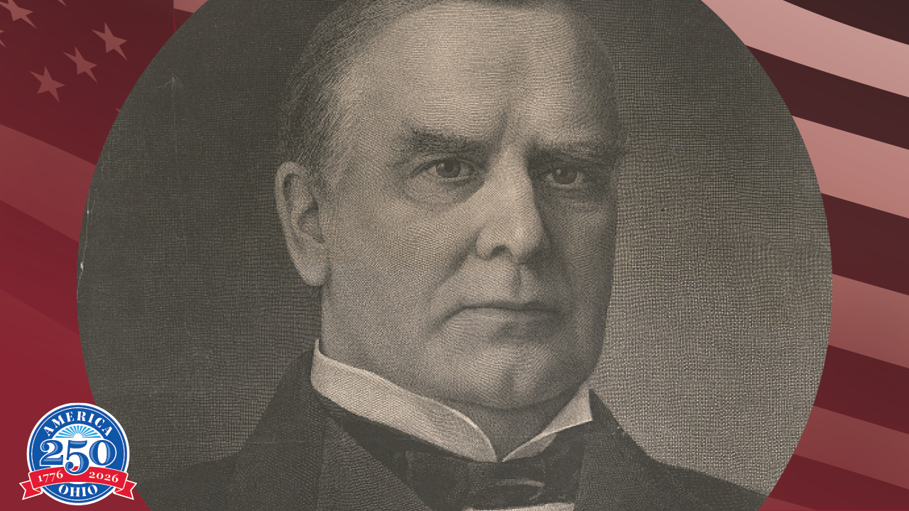 historic illustration of President William McKinley