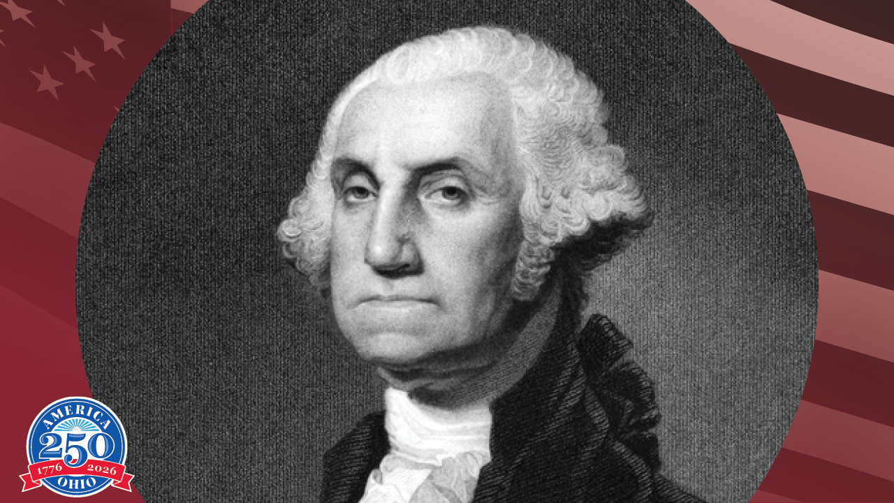 Historic painting of George Washington