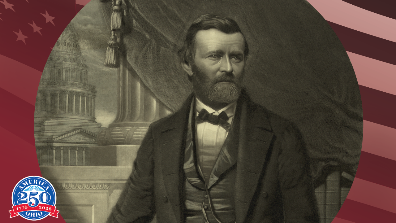historic painting of Ulysses S Grant