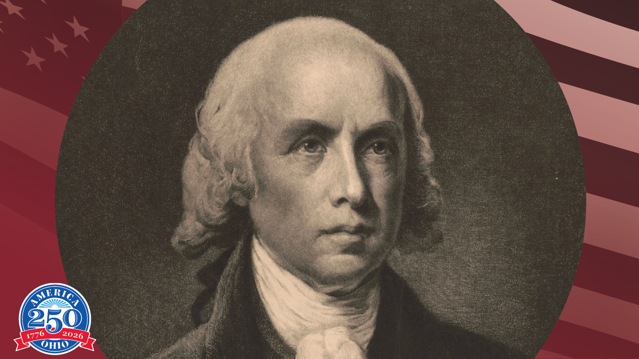 Historic illustration of James Madison