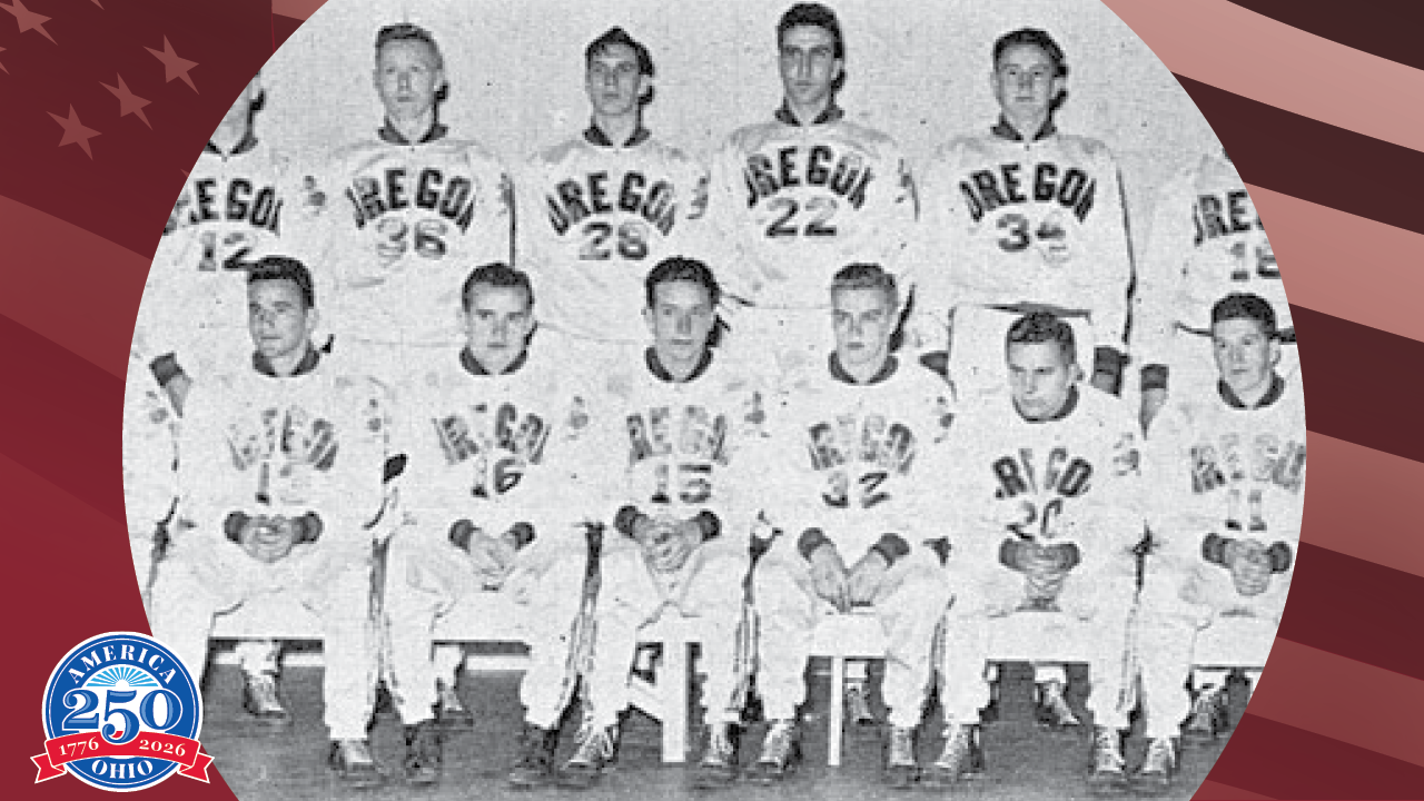 historic photo of 1939 Oregon state basketball team