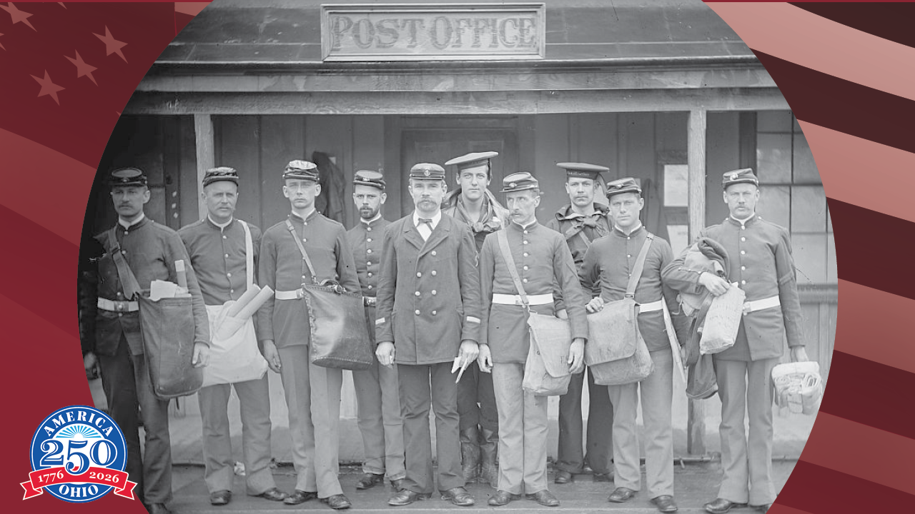 Historic photo of United States Post Office staff