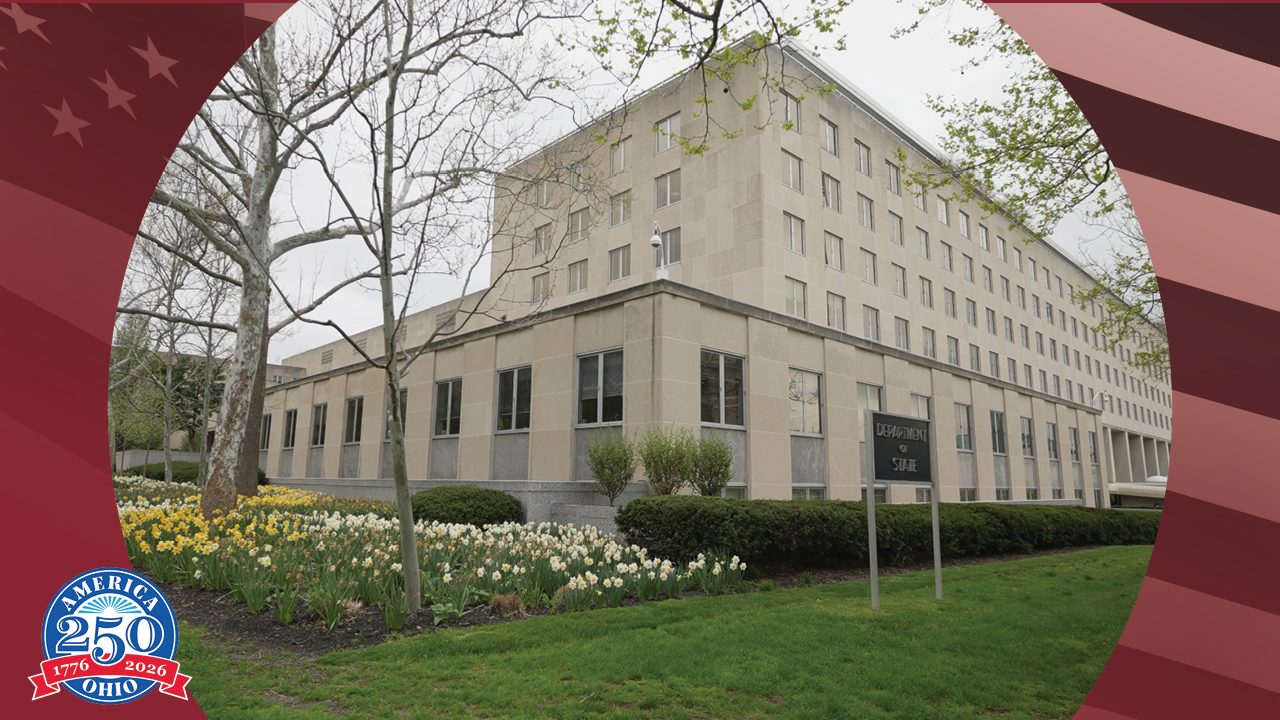 The Department of State building