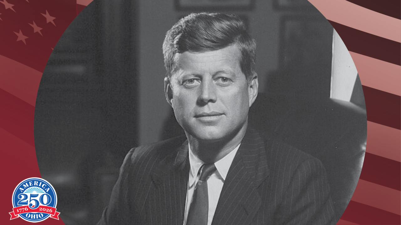 Historic photo of John F Kennedy