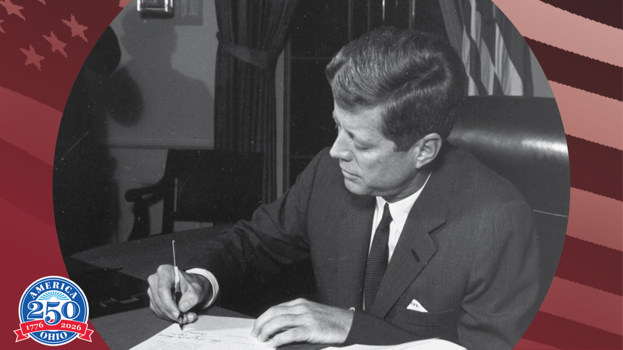 Historic photo of President Kennedy