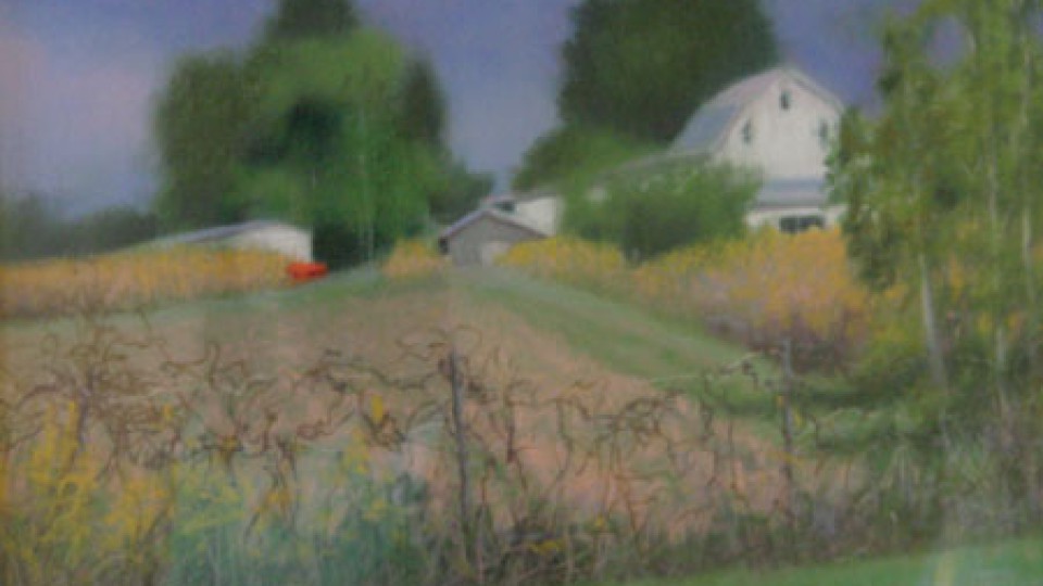 M. Katherine Hurley - b. 1951 - Red Hay Wagon, 2006
