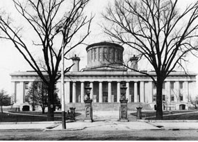 Photo: The Supreme Court moves into the Ohio Statehouse and occupies what is now the Speaker's Office.
