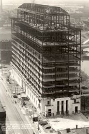 Photo: Construction begins on the Ohio Departments Building at 65 South Front Street.