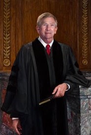 <p>On Dec. 2, in an official session of Court, the building was named the Thomas J. Moyer Judicial Center, and the official portrait of Chief Justice Moyer was accepted by the Court and permanently installed in the Grand Concourse.</p> photo
